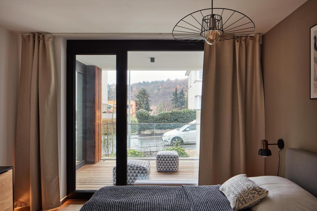 Prague Days - Stylish Apartments With Terrace - Parking - Quiet Area 外观 照片
